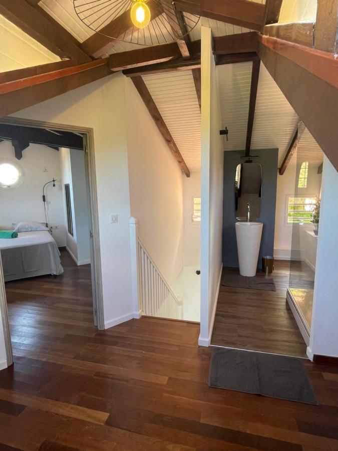 Les Appart Villa Sunbay Caraibes Avec Piscine Privative Vue Mer Et Montagne Le François المظهر الخارجي الصورة