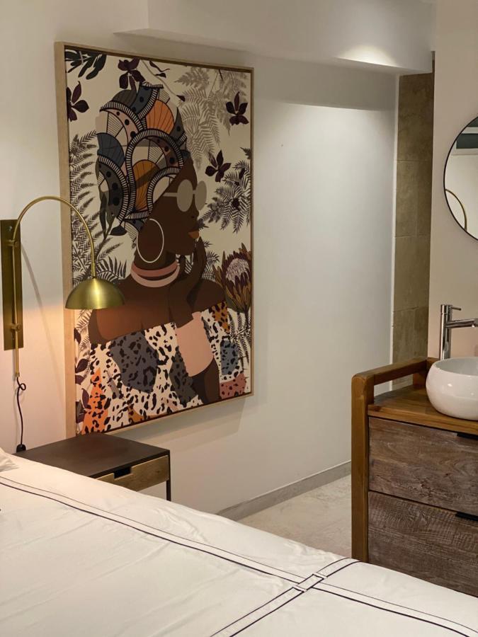 Les Appart Villa Sunbay Caraibes Avec Piscine Privative Vue Mer Et Montagne Le François المظهر الخارجي الصورة